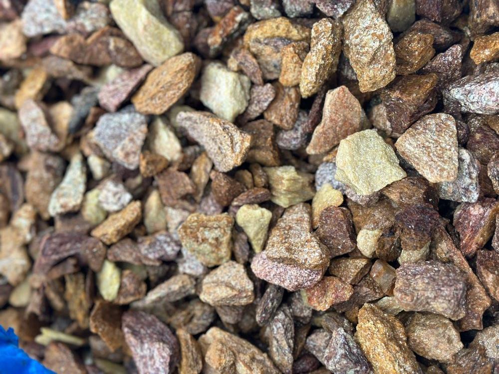 Златолит персиковый декоративная каменная крошка купить в Каслях