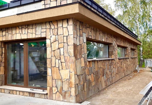 Плитняк кора дерева для фасада купить в Каслях