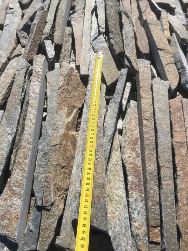 Горбушка златолит мультиколор для облицовки купить в Каслях