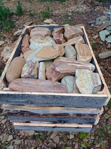 Златолит жёлтый, жёлто-зелёный глыбки и валуны для ланшафтного дизайна купить в Каслях