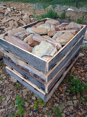 Златолит жёлтый, жёлто-зелёный глыбки и валуны для ланшафтного дизайна купить в Каслях