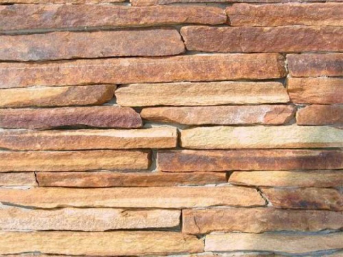 Горбушка златолит золотистый для облицовки купить в Каслях