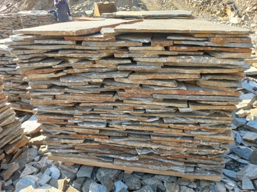 Плитняк серицит облицовочный 10-20мм купить в Каслях